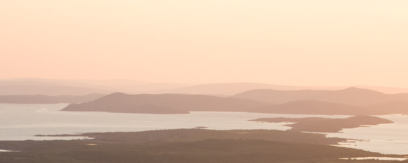 Southern Labrador Coastal Sunset